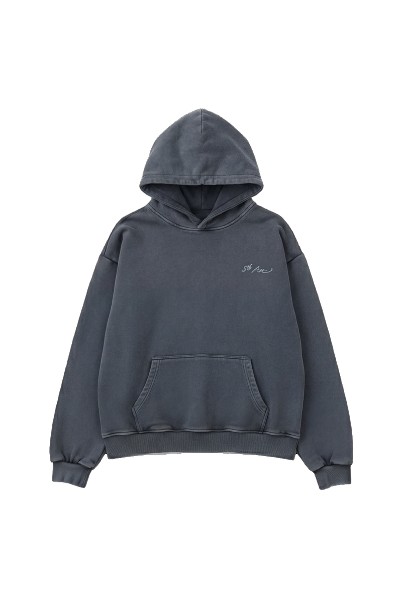 Acid Wash Hoodie [Grey] | PRE-ORDER