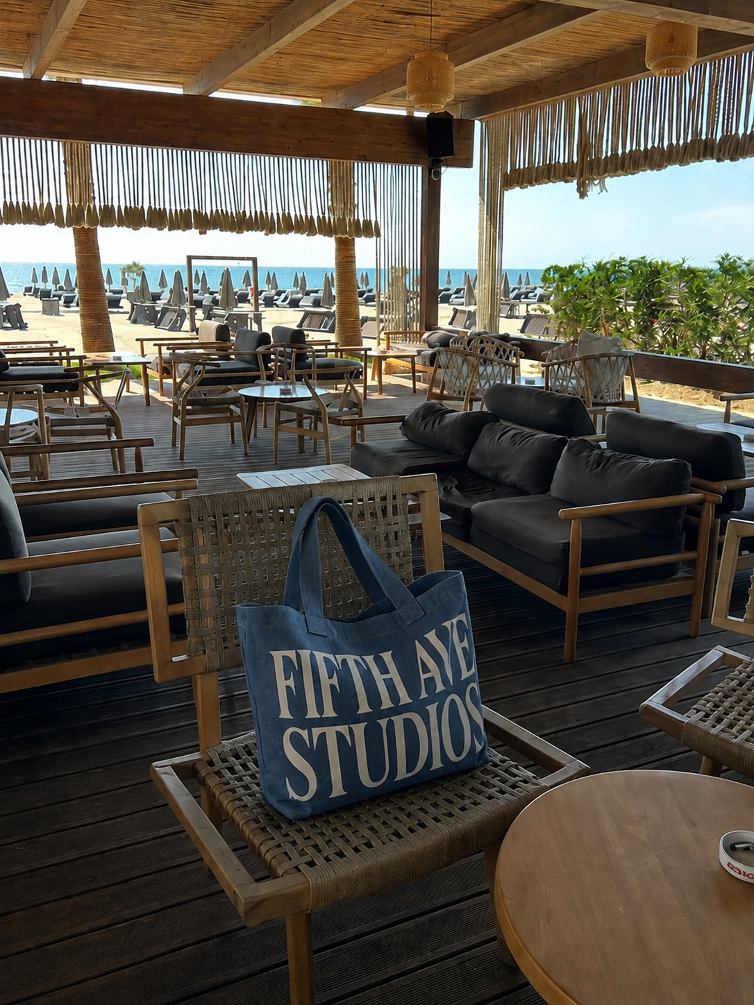 Fifth Ave Studios Denim Tote Bag