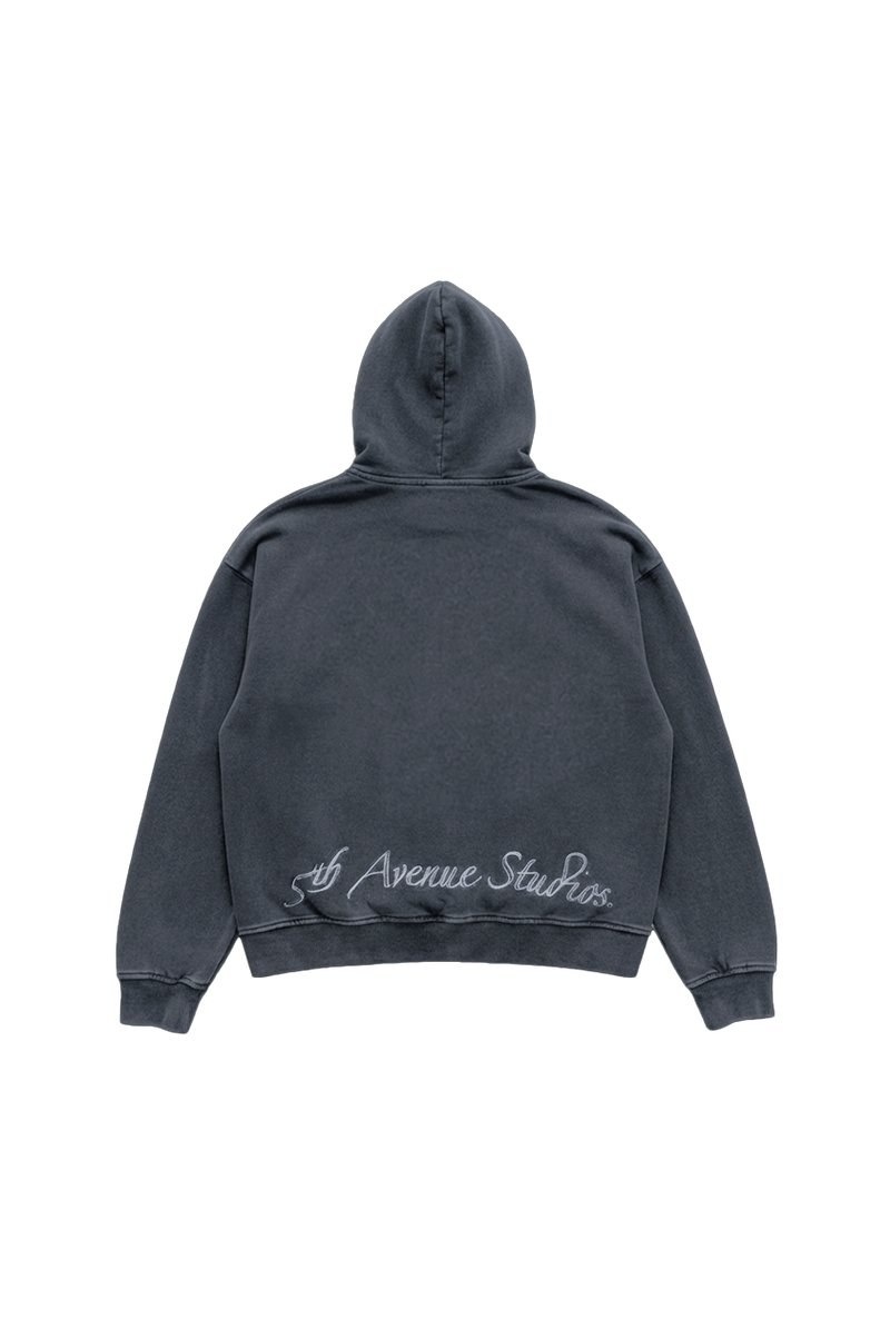 Acid Wash Hoodie [Grey] | PRE-ORDER